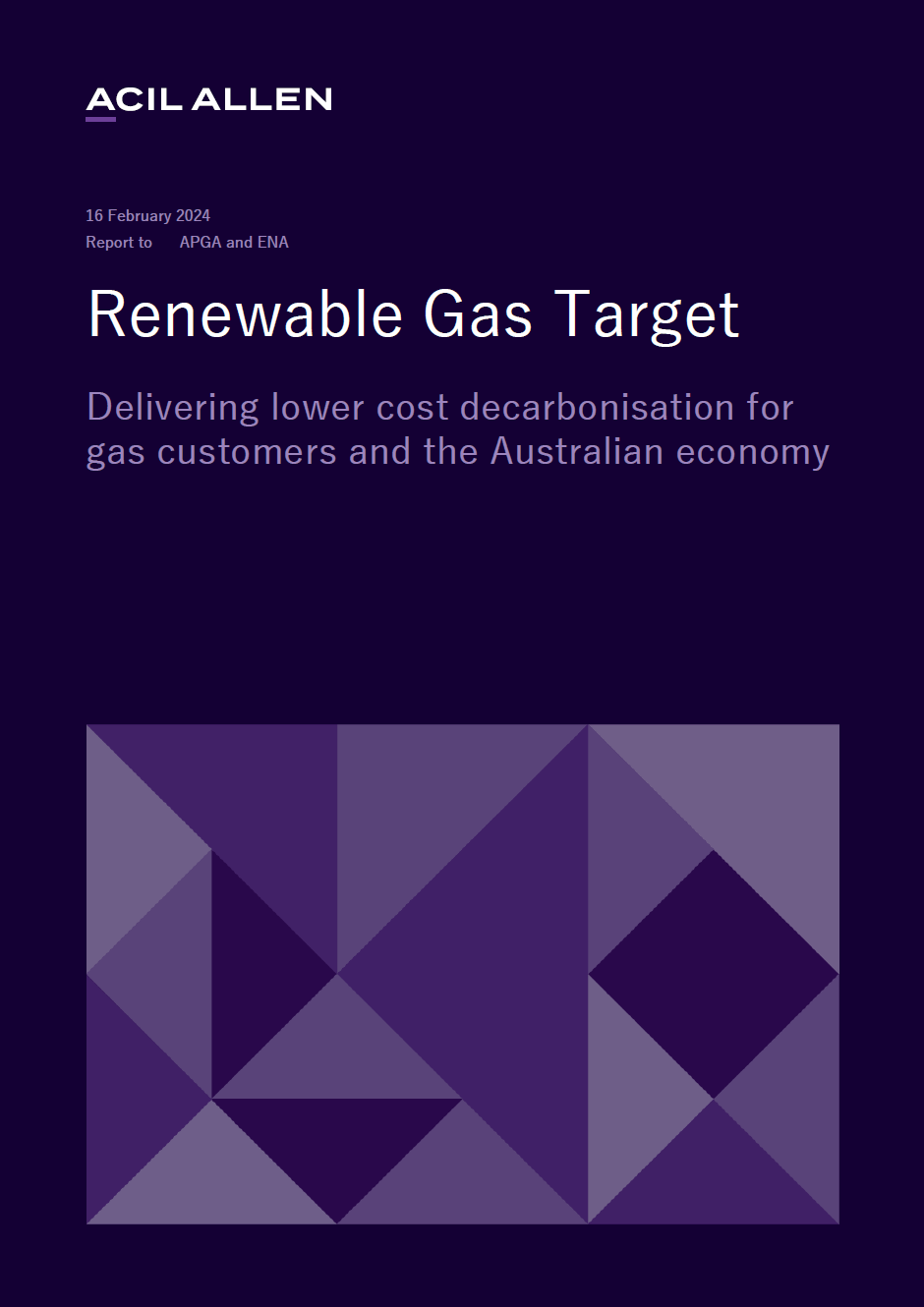 Renewable Gas Target - AA